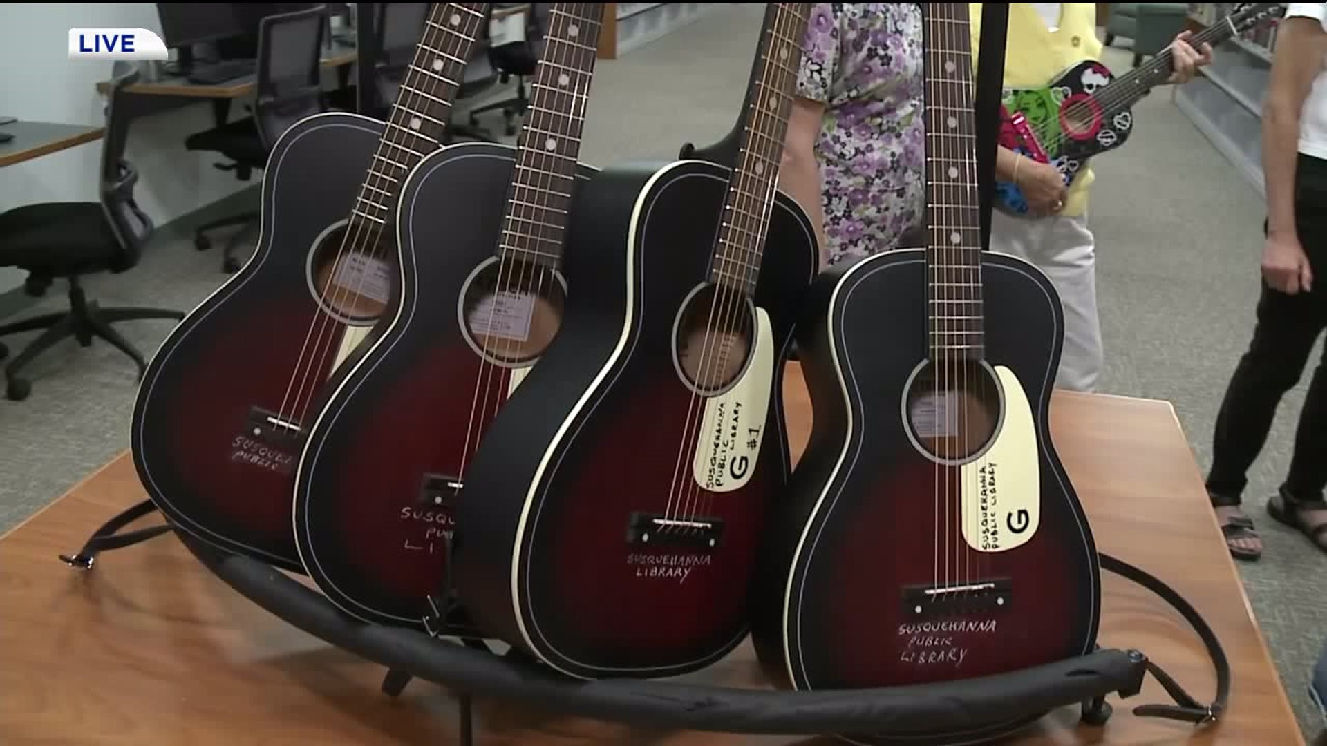 Library to Start Loaning Out Guitars Soon in Susquehanna County