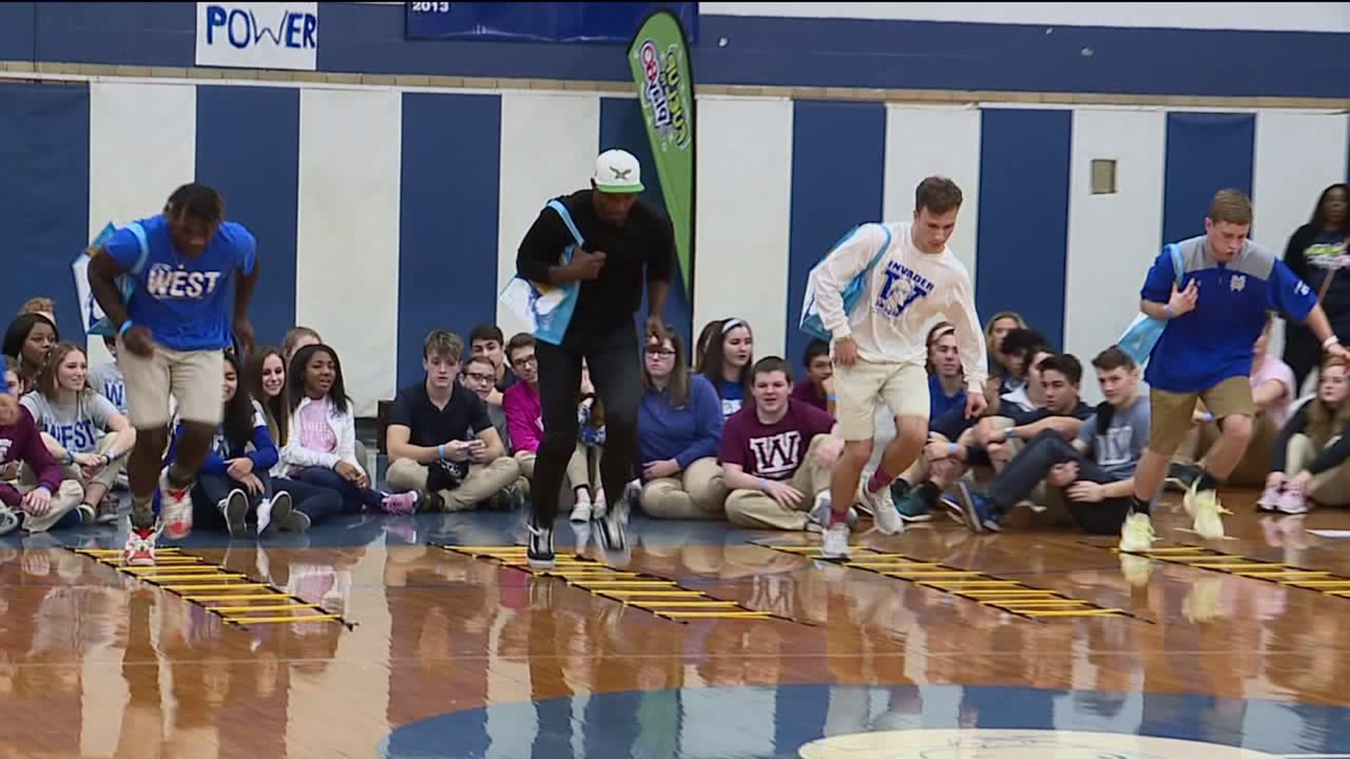 The NFL's 'Fuel up and Play 60' Campaign Energizes Students in West Scranton