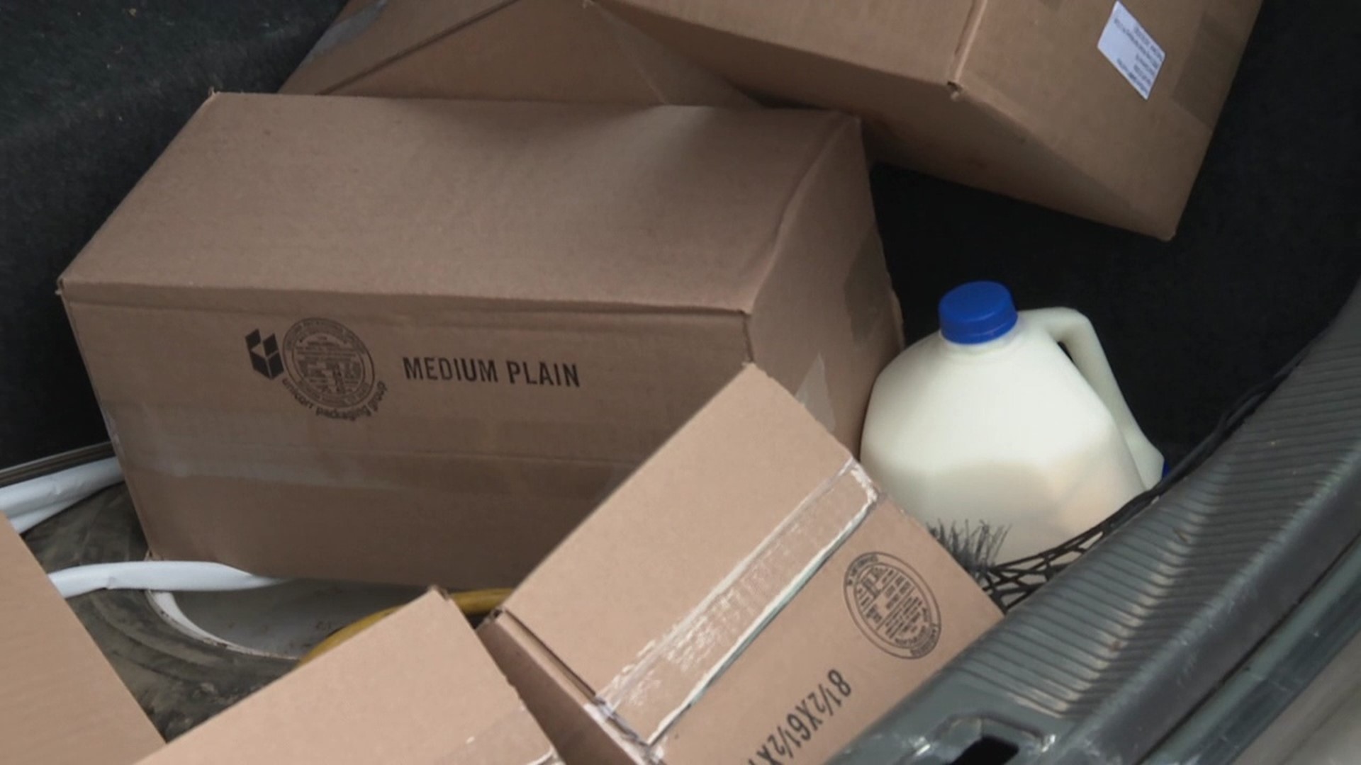 27,000 pounds of meat, produce, and dairy products were given away through the Coronavirus Food Assistance Program.