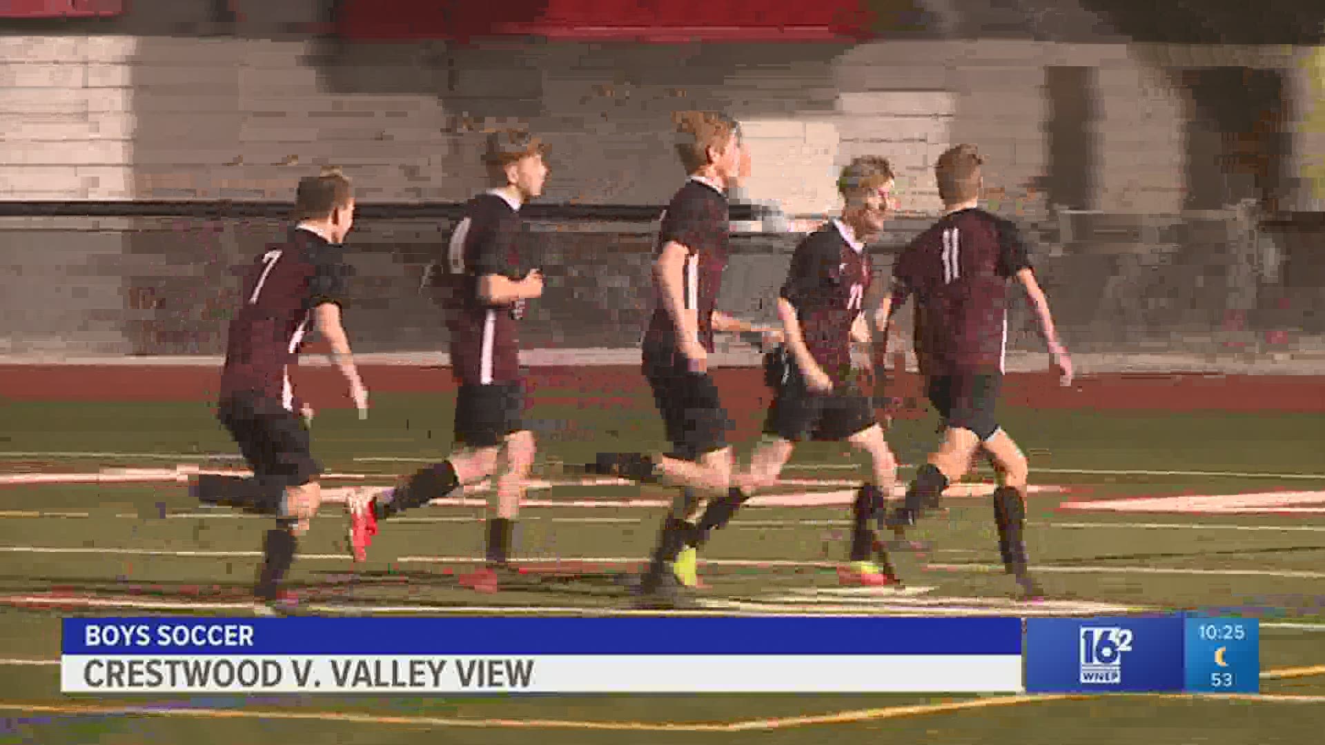 Crestwood vs Valley View boy's soccer championship game