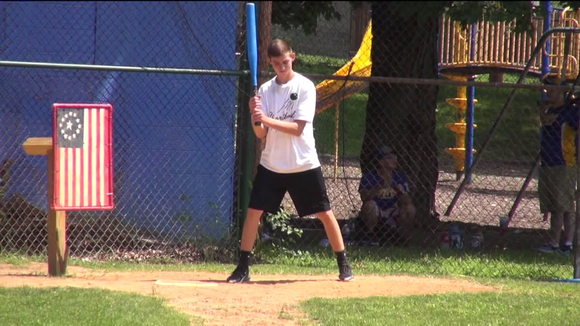 Playing Wiffle Ball in Keystone State Games