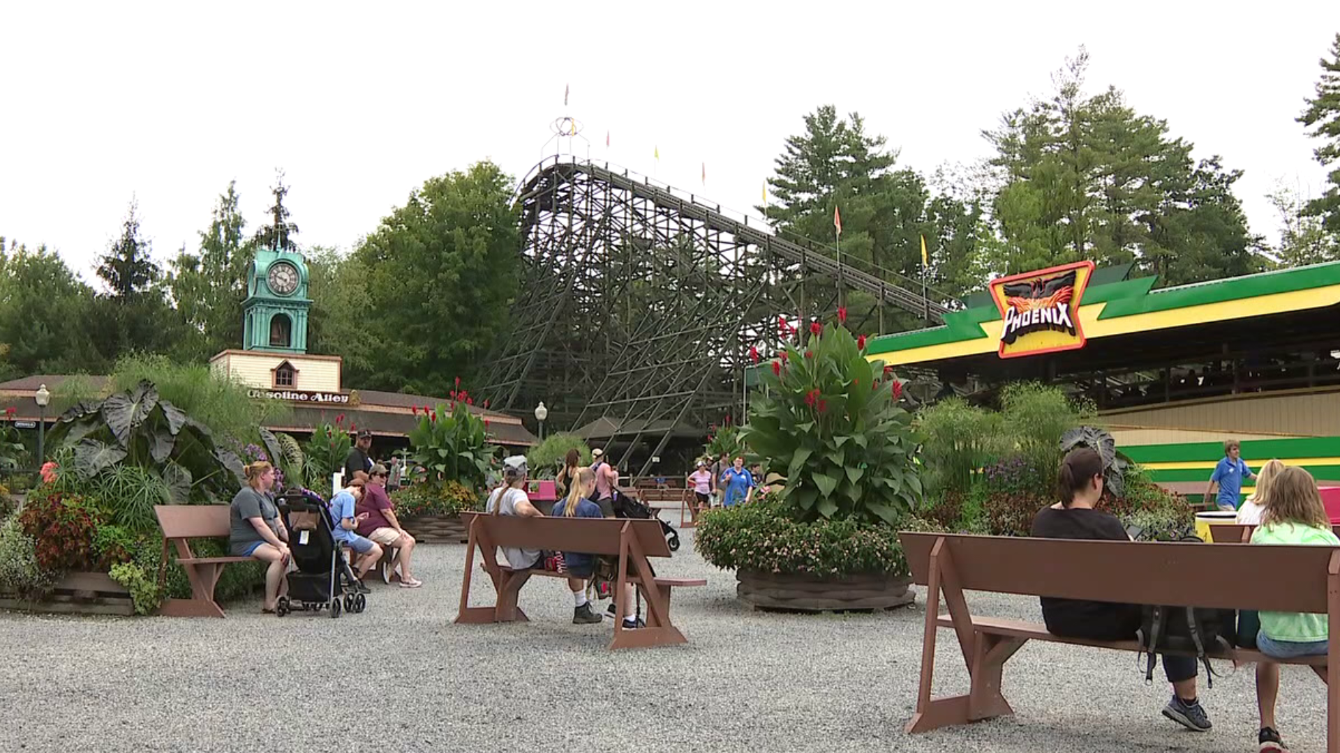 Families are heading out to Knoebels for one of the last summer weekends at the Amusement Resort.