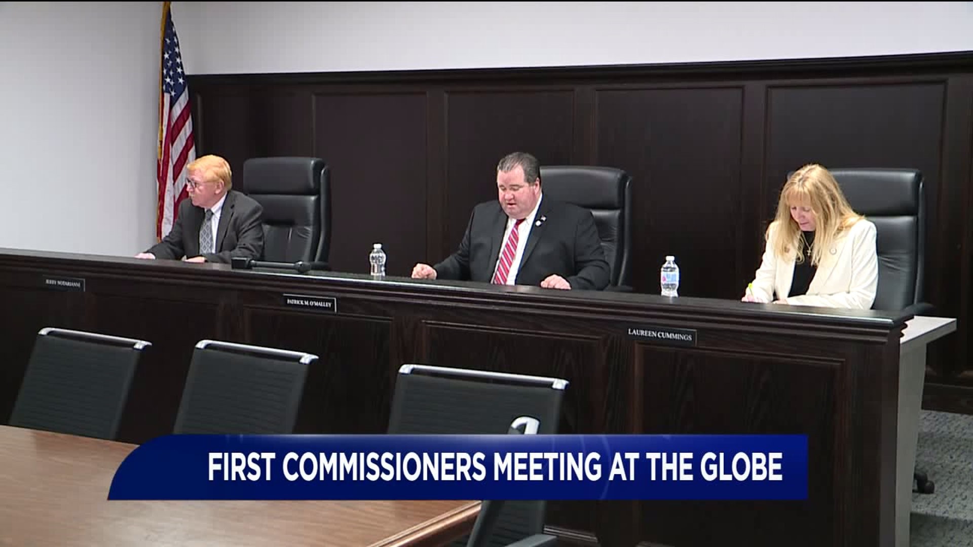 First Commissioners Meeting Held at Lackawanna County Government Center