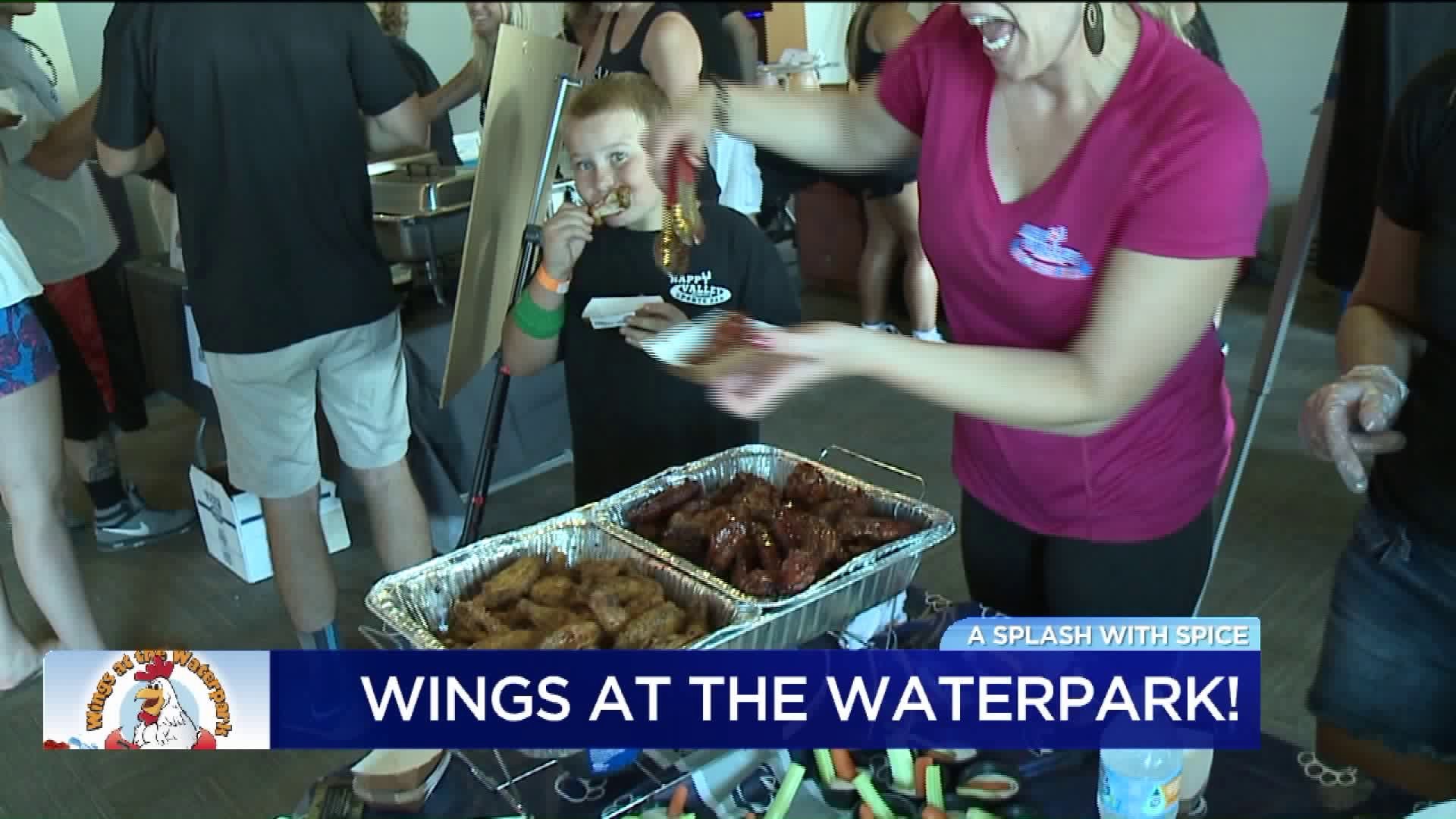A Splash With Spice: Wings at the Waterpark