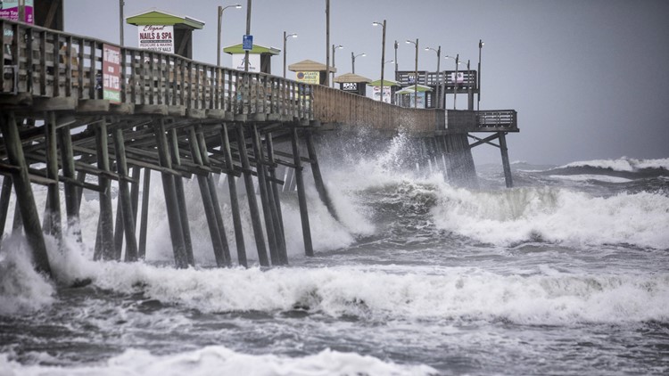Hurricane Dorian Makes Landfall in North Carolina’s Outer Banks With Strong Winds, Rain and Storm Surges