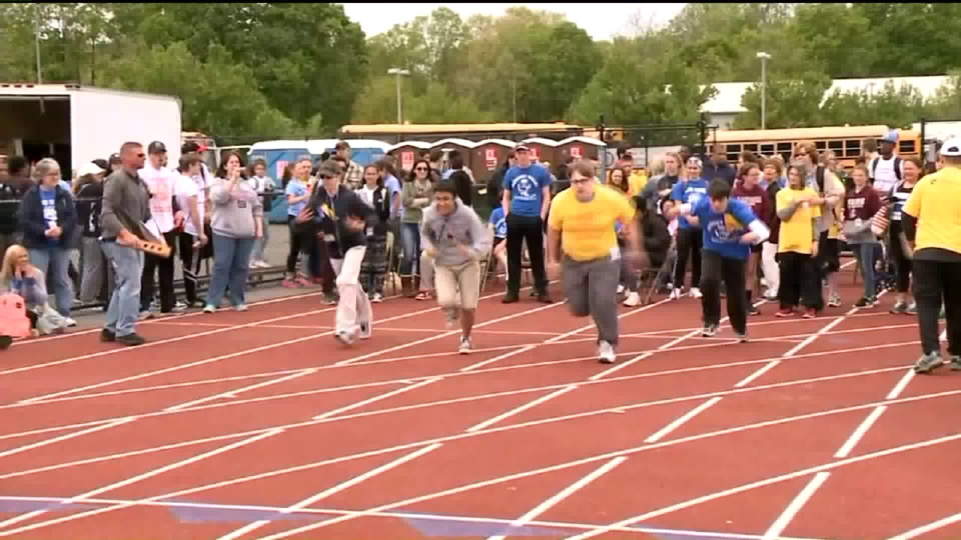 Special Olympics Track and Field Event in Monroe County