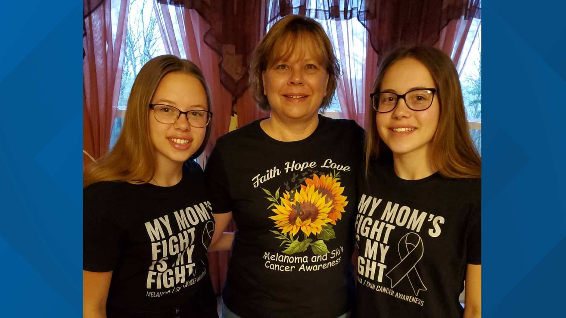 Lather up, with SPF that is. It's the message from a mom of three from Luzerne County who learned the hard way after being diagnosed with skin cancer.