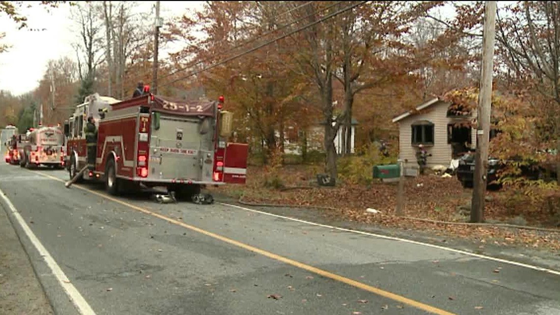 Home In Monroe County Ruined In Fire | wnep.com