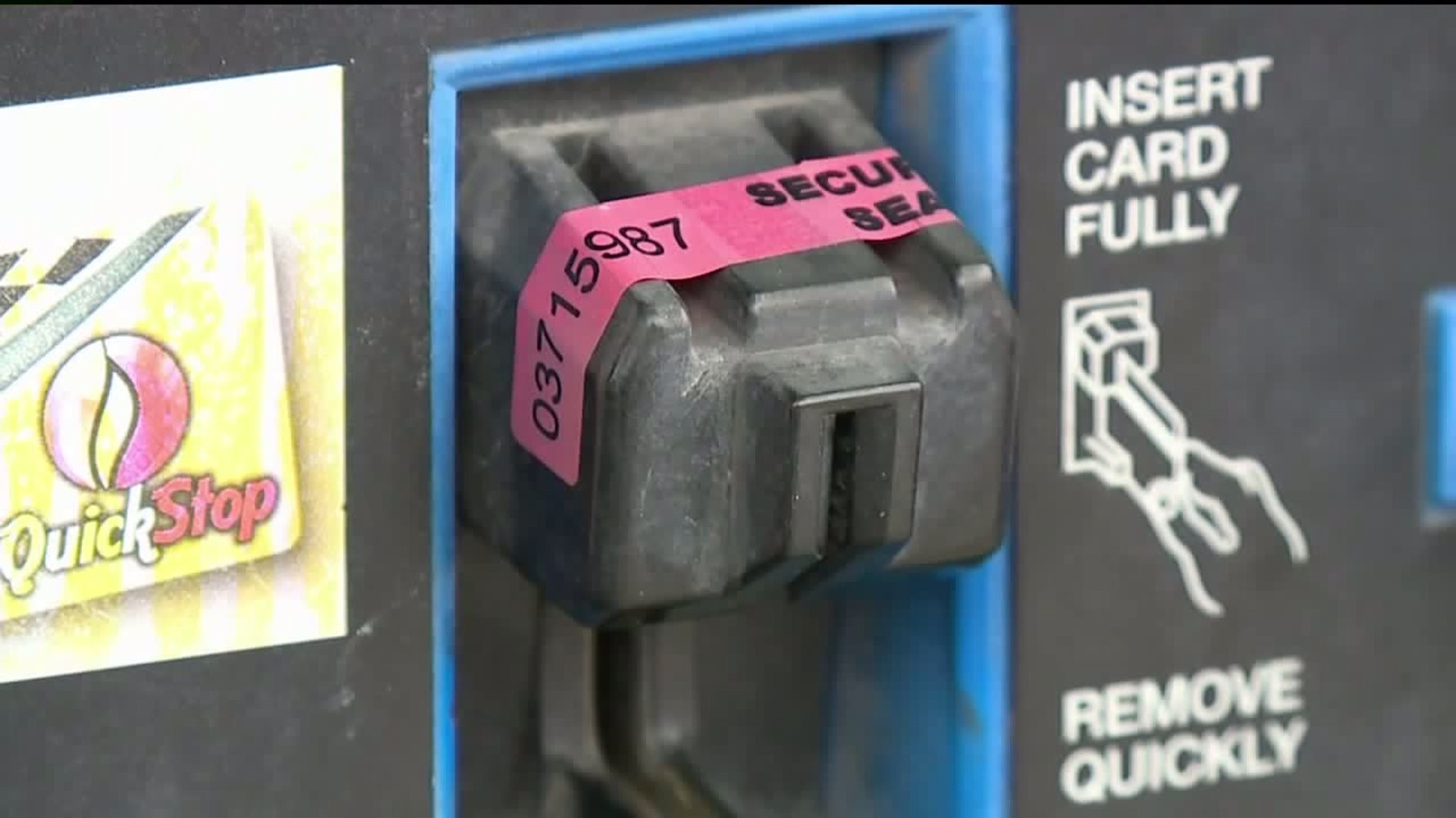 Gas Station Owner Warns Customers about Skimming Device