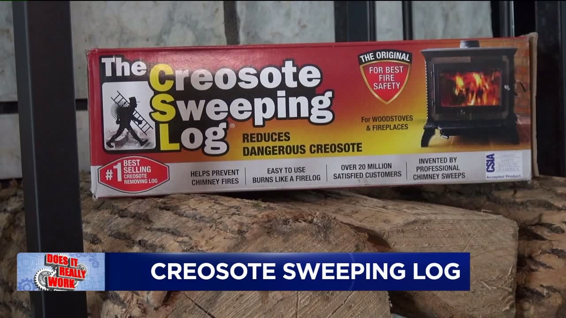 Creosote Sweeping Log, does it work?