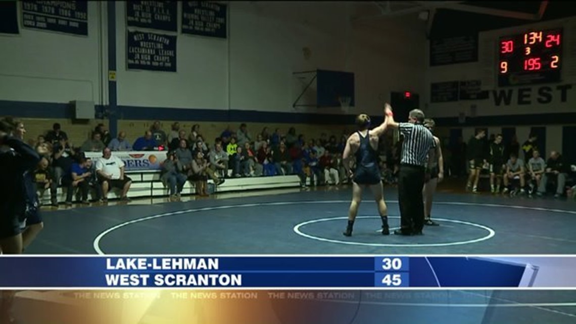 LakeLehman vs West Scranton wrestling