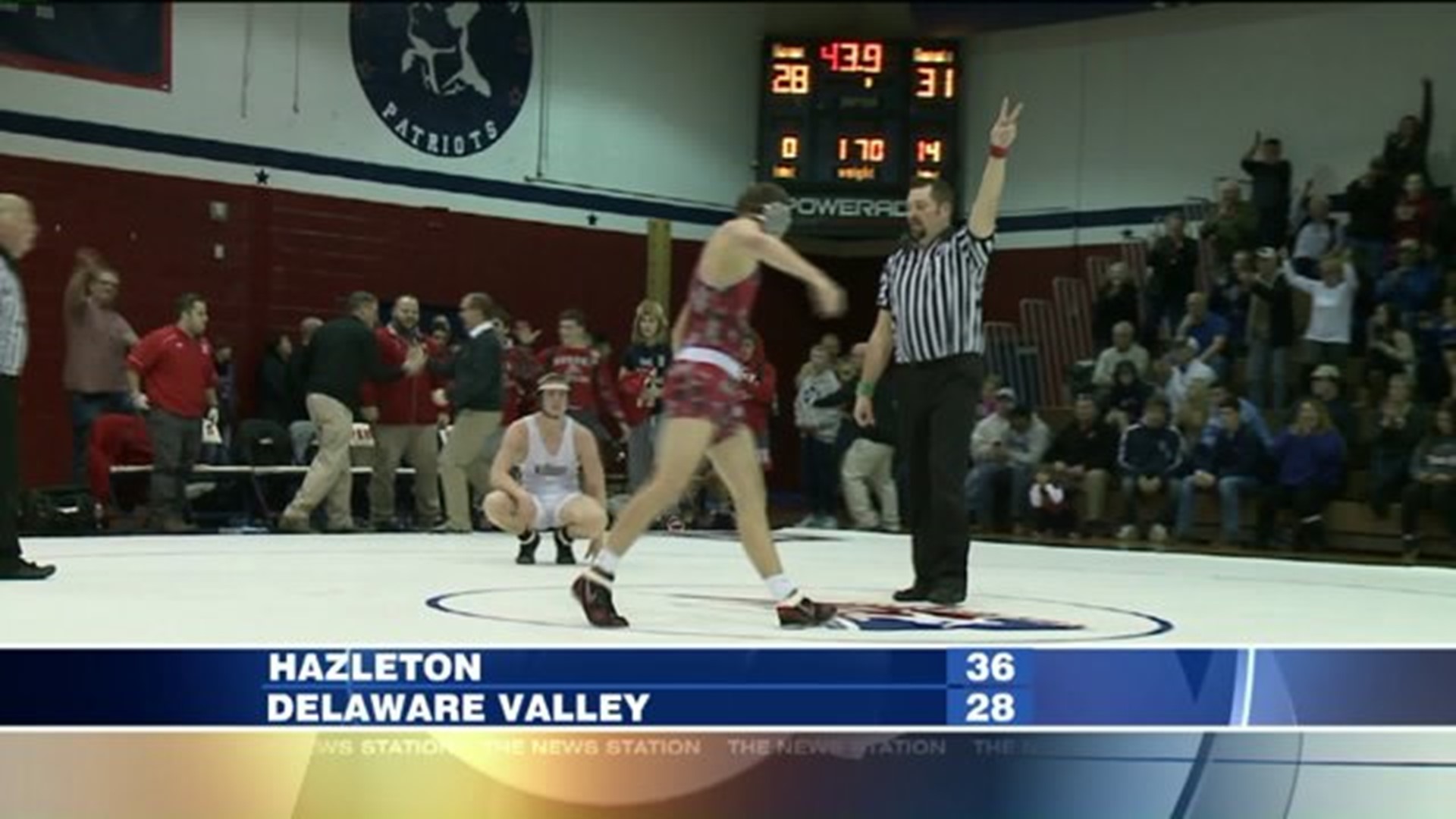 Hazleton Wrestling Beats Delaware Valley For District Title