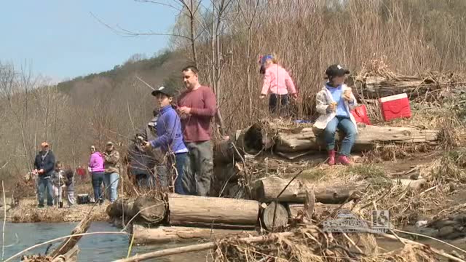 Youth Trout Day at Kocher Park