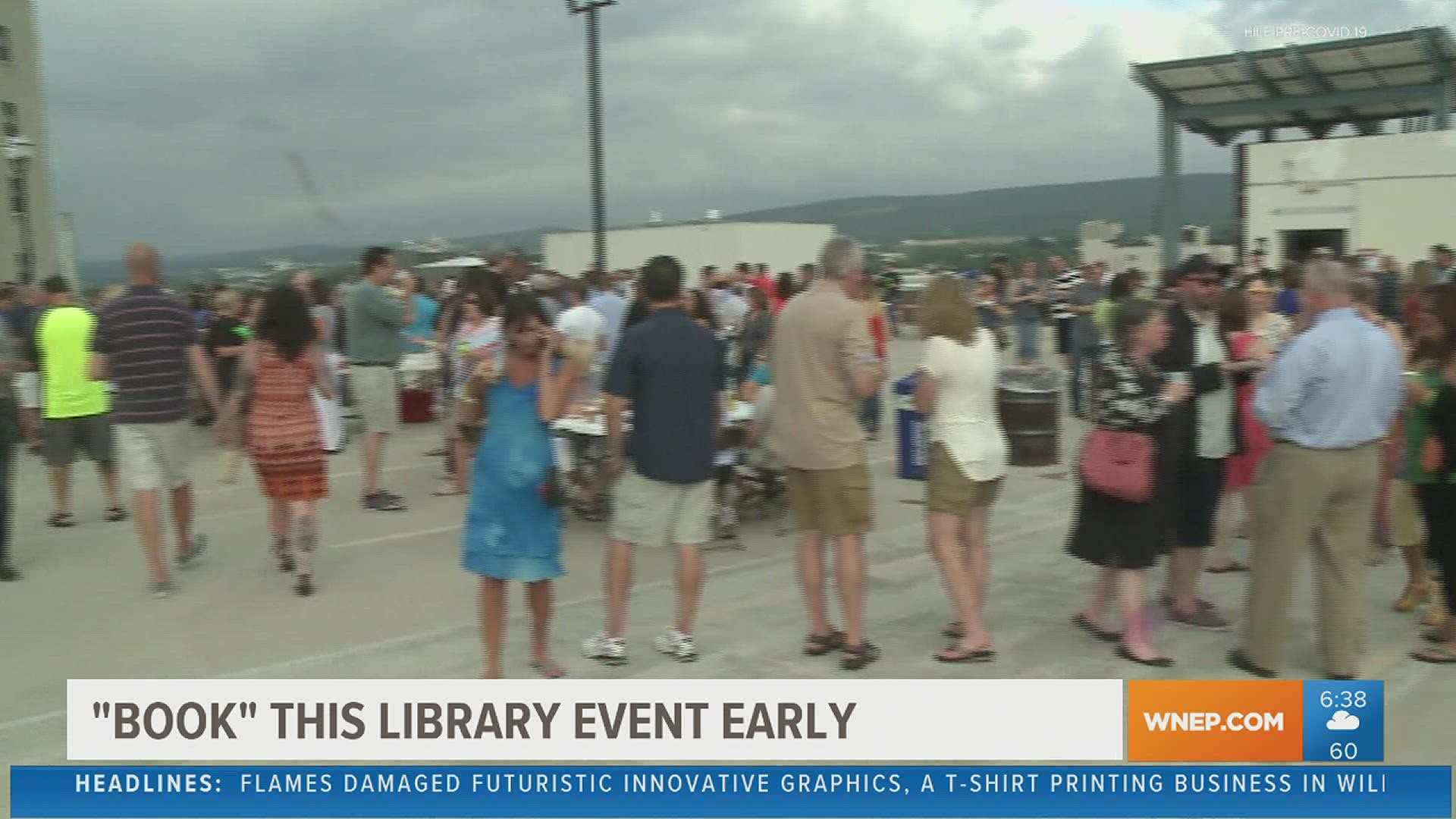 It's the event aimed at taking literature to a new level. The Osterhout Free Library is gearing up for its annual rooftop bash.