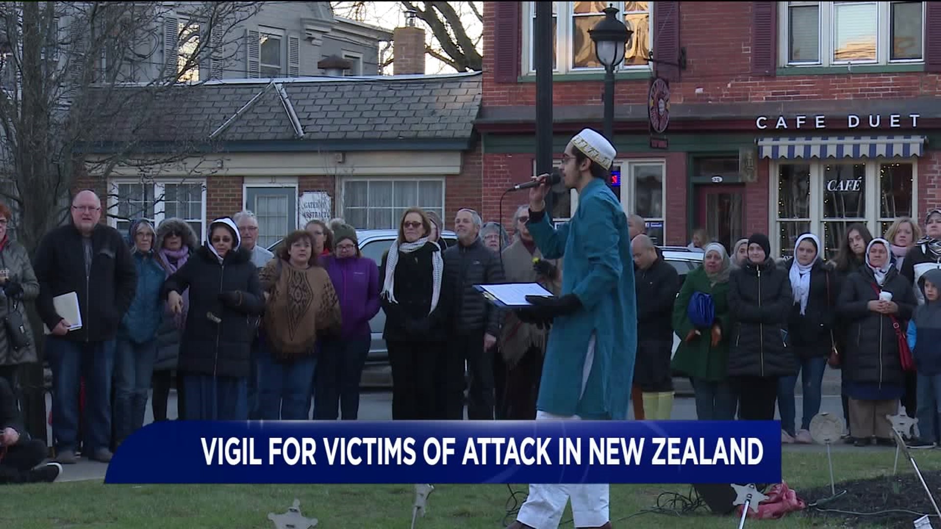 Vigil for Victims of Attack in New Zealand