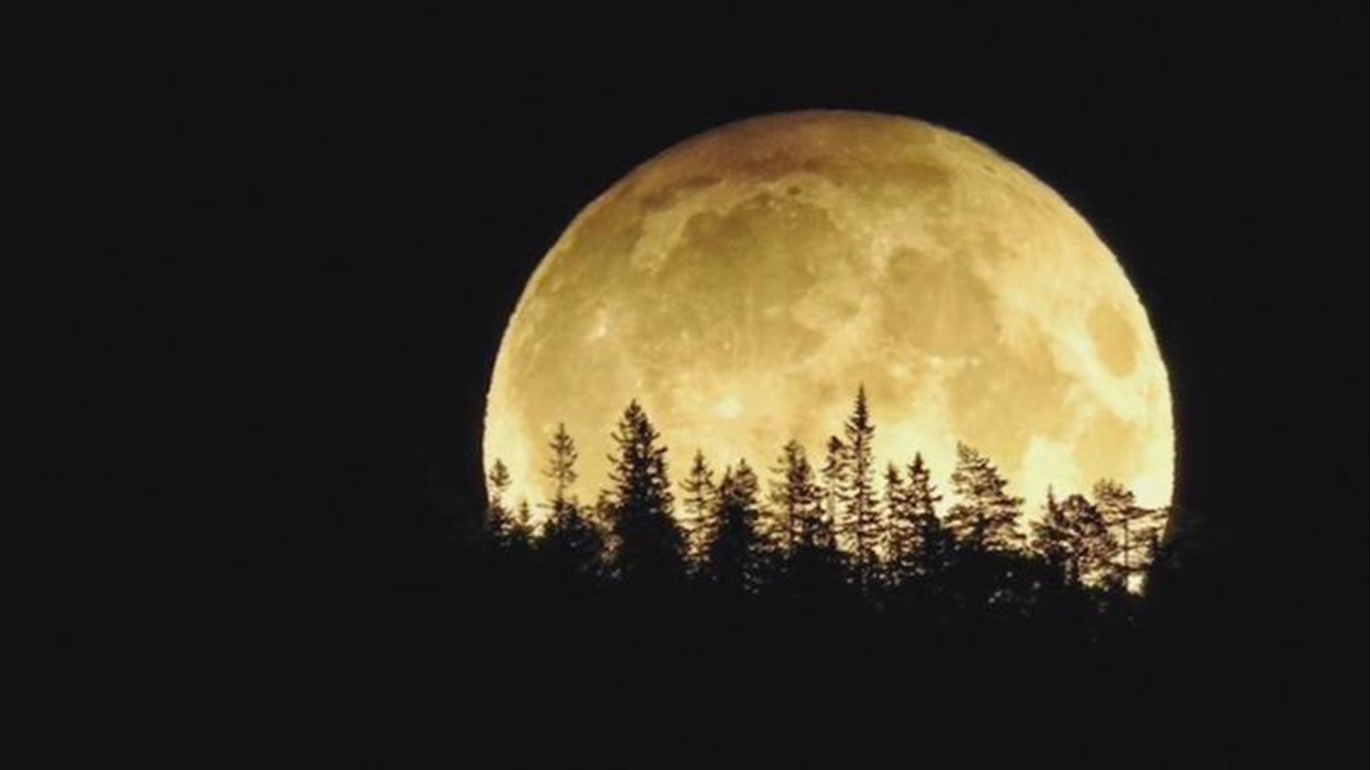 Tuesday's full moon will strike a rare lunar trifecta.