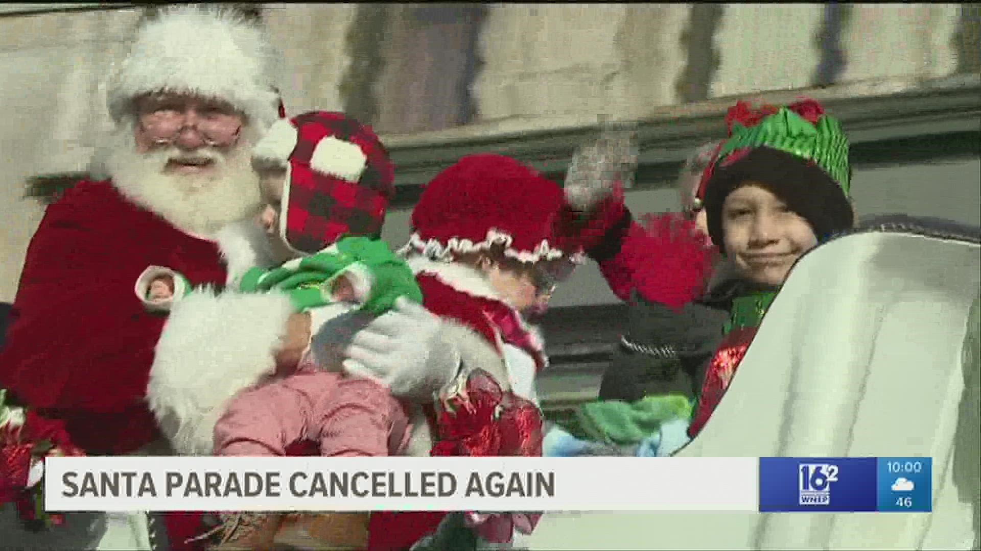 Scranton's famed holiday parade is cancelled for the second straight year. Residents and parade organizers are disappointed.