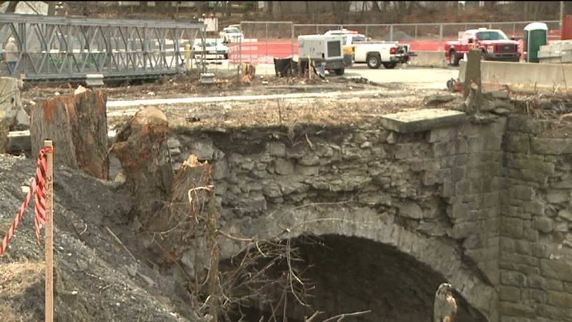 Demolition Begins on Scranton Bridge