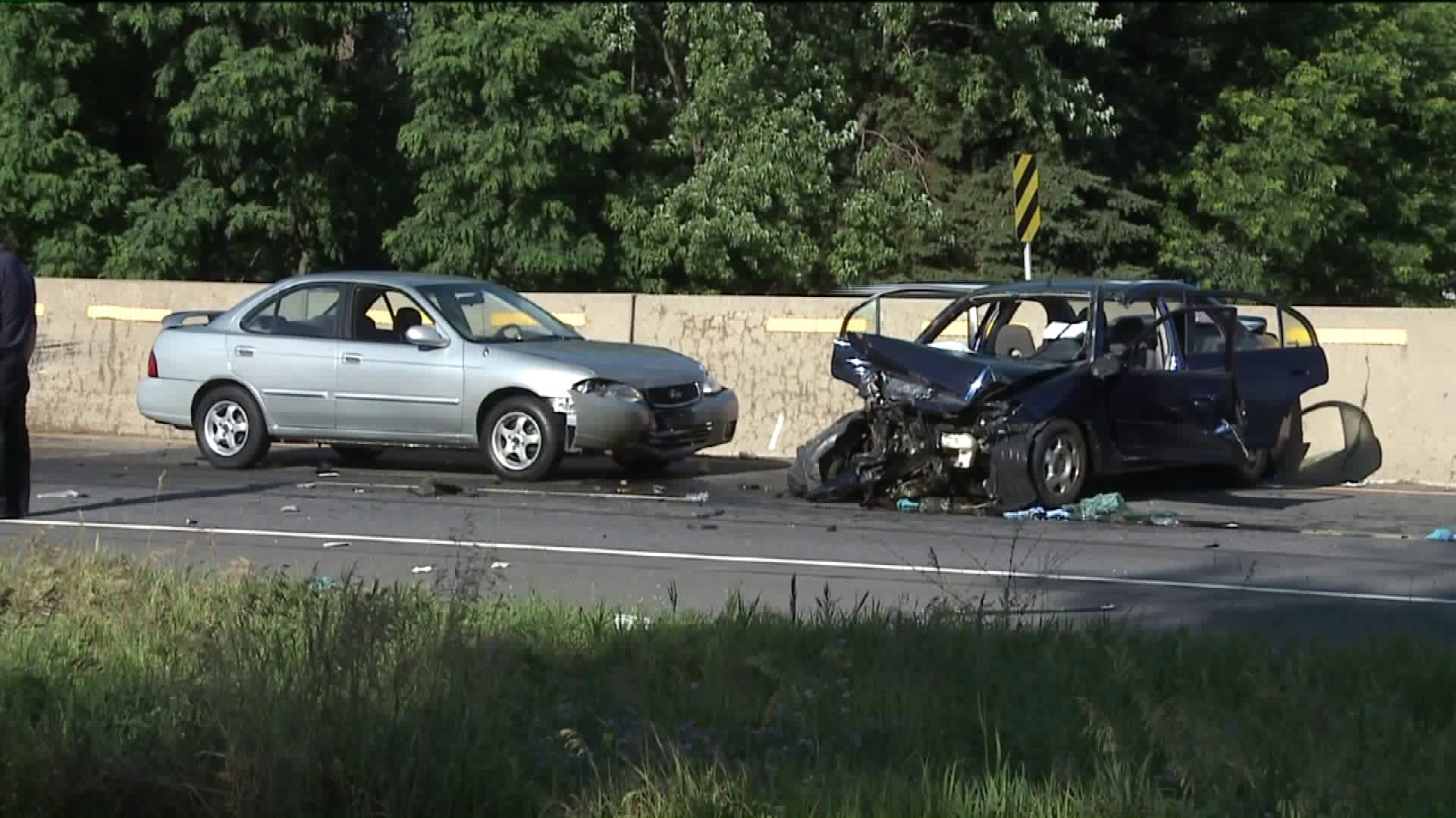 UPDATE: Child Killed in Crash that Shut Down Part of North Scranton Expressway
