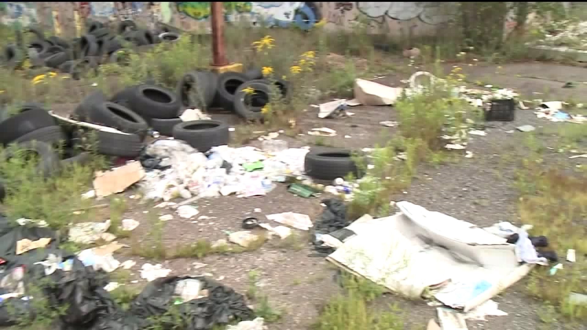 Crackdown in Hazleton on Illegal Dumpers
