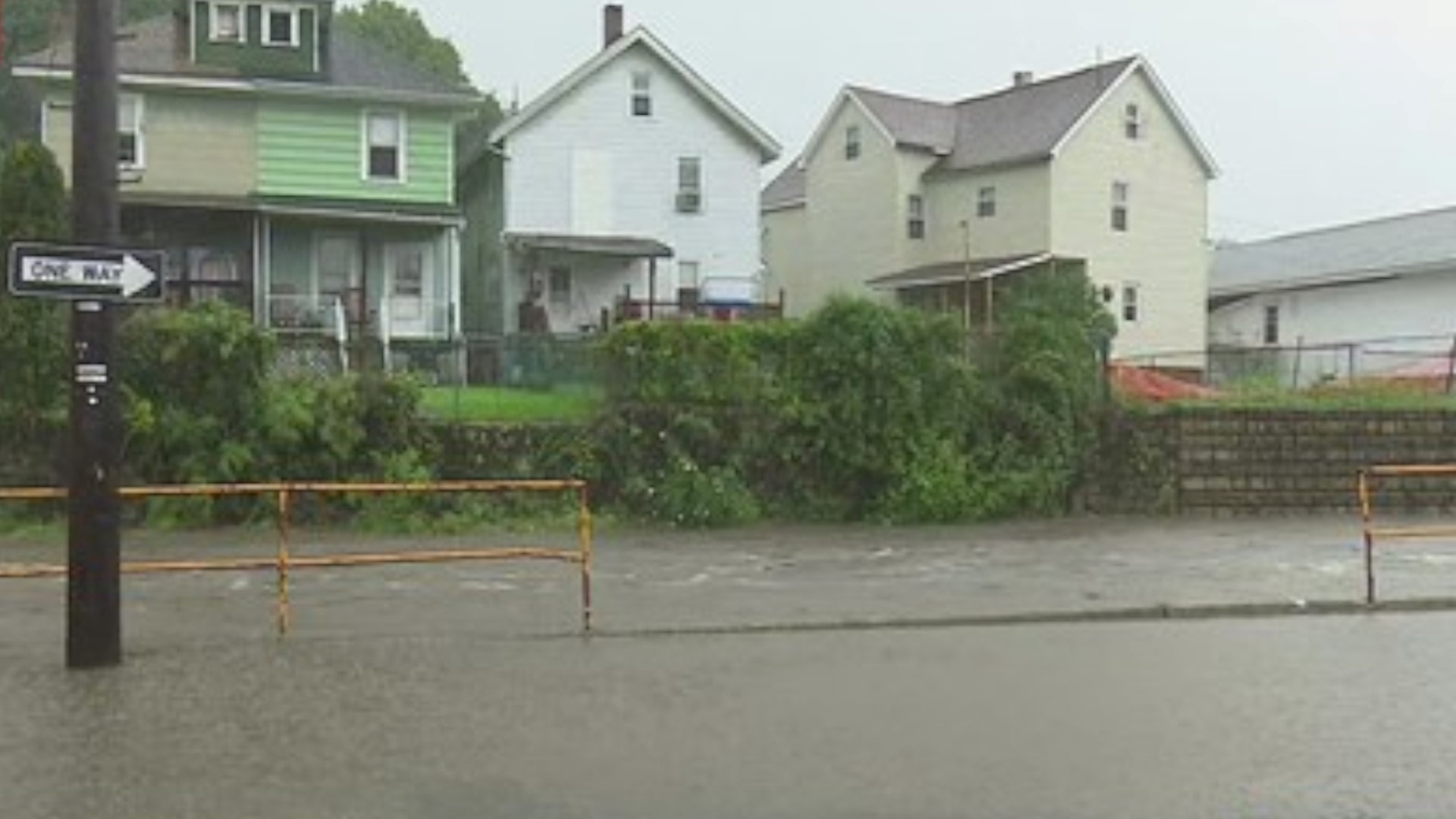 People who live along the creek on Spring Street have been asked to evacuate.