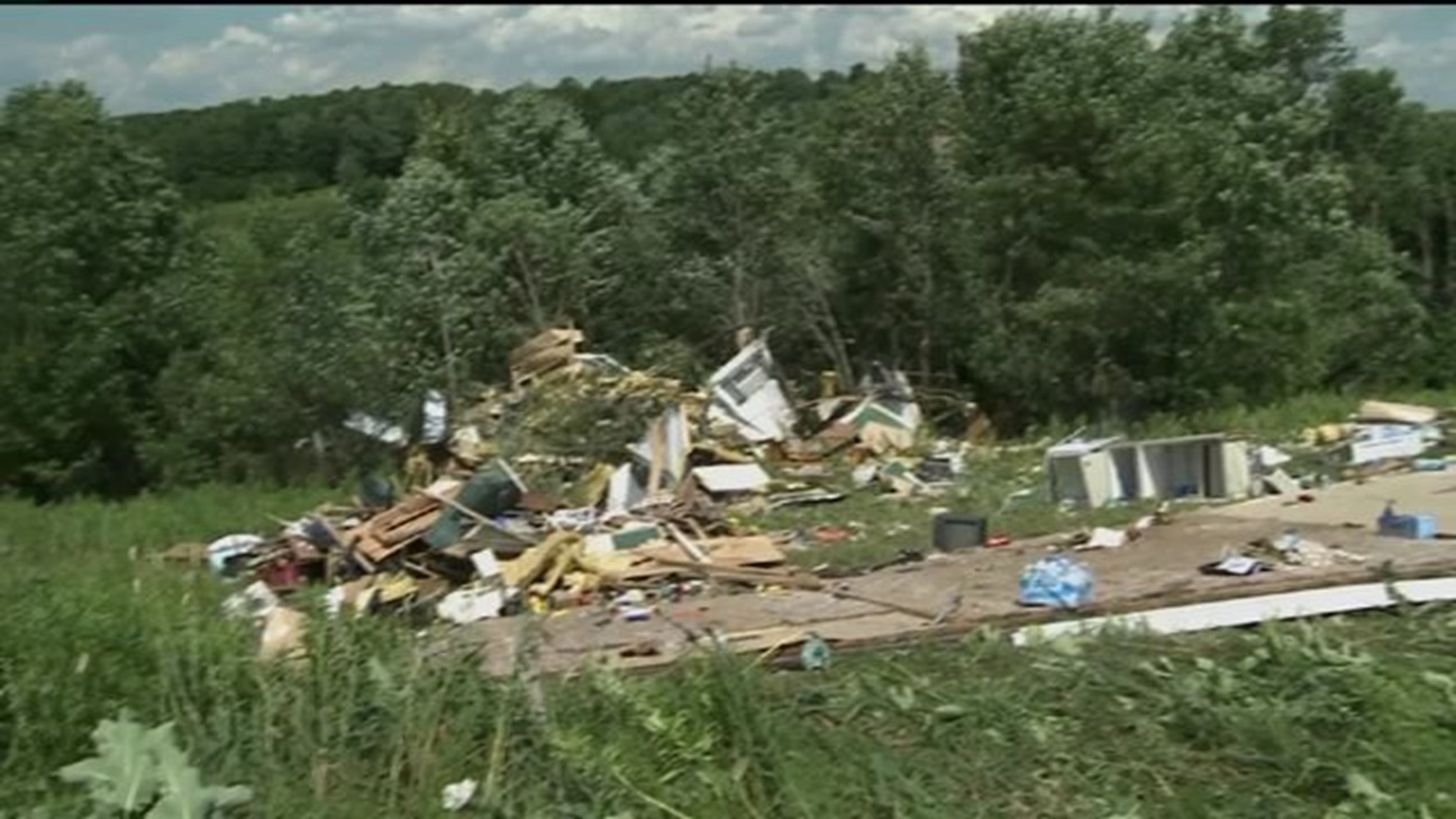Tornado Damage in Sullivan County