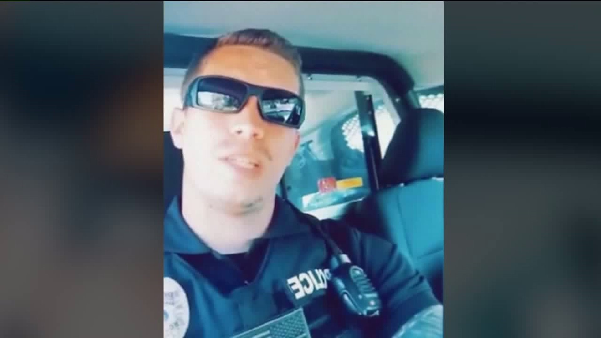 Law Enforcement Officer`s Lip Sync Challenge Video Goes Viral