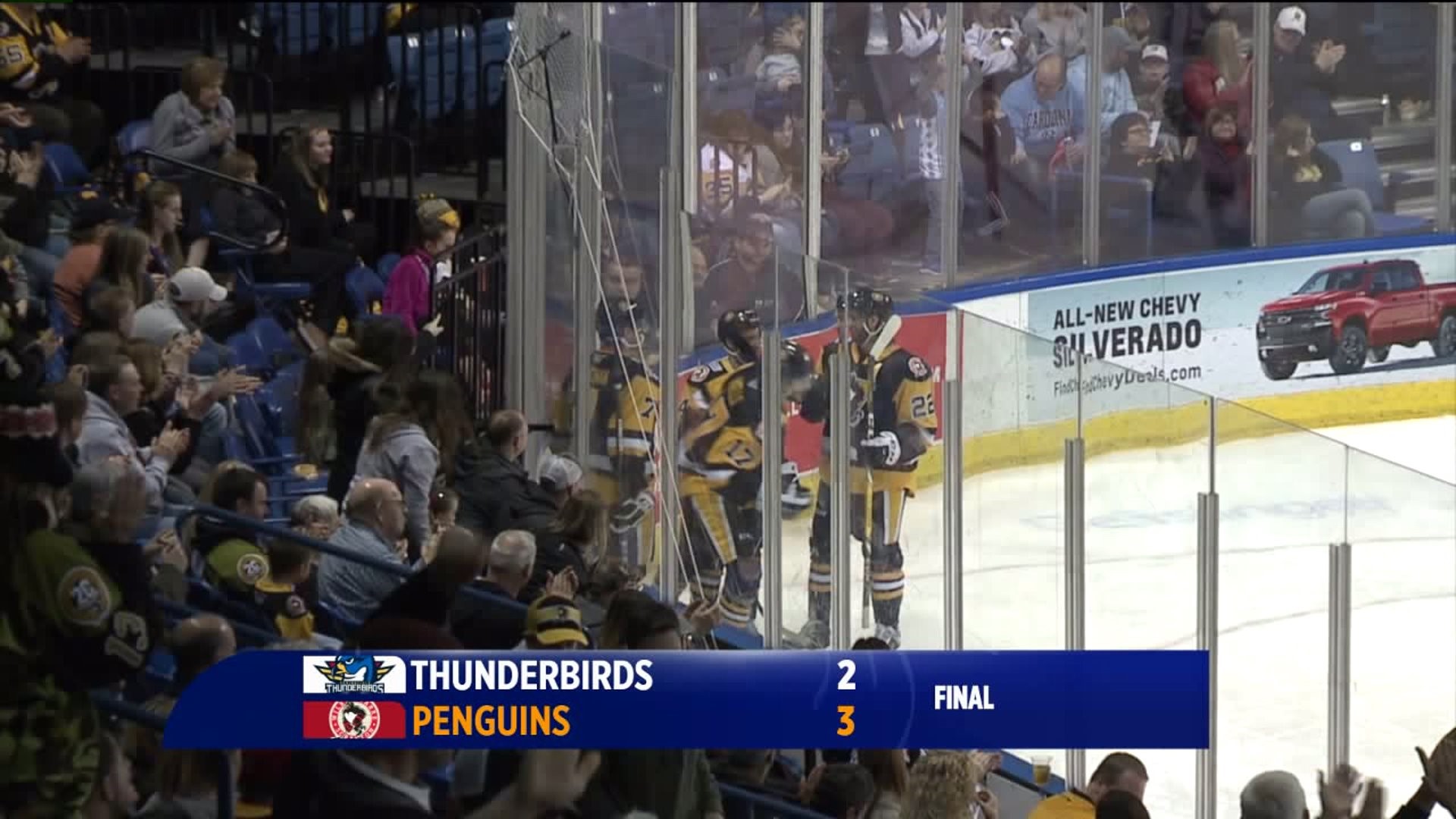 Penguins Beat Thunderbirds As Playoff Chase Continues