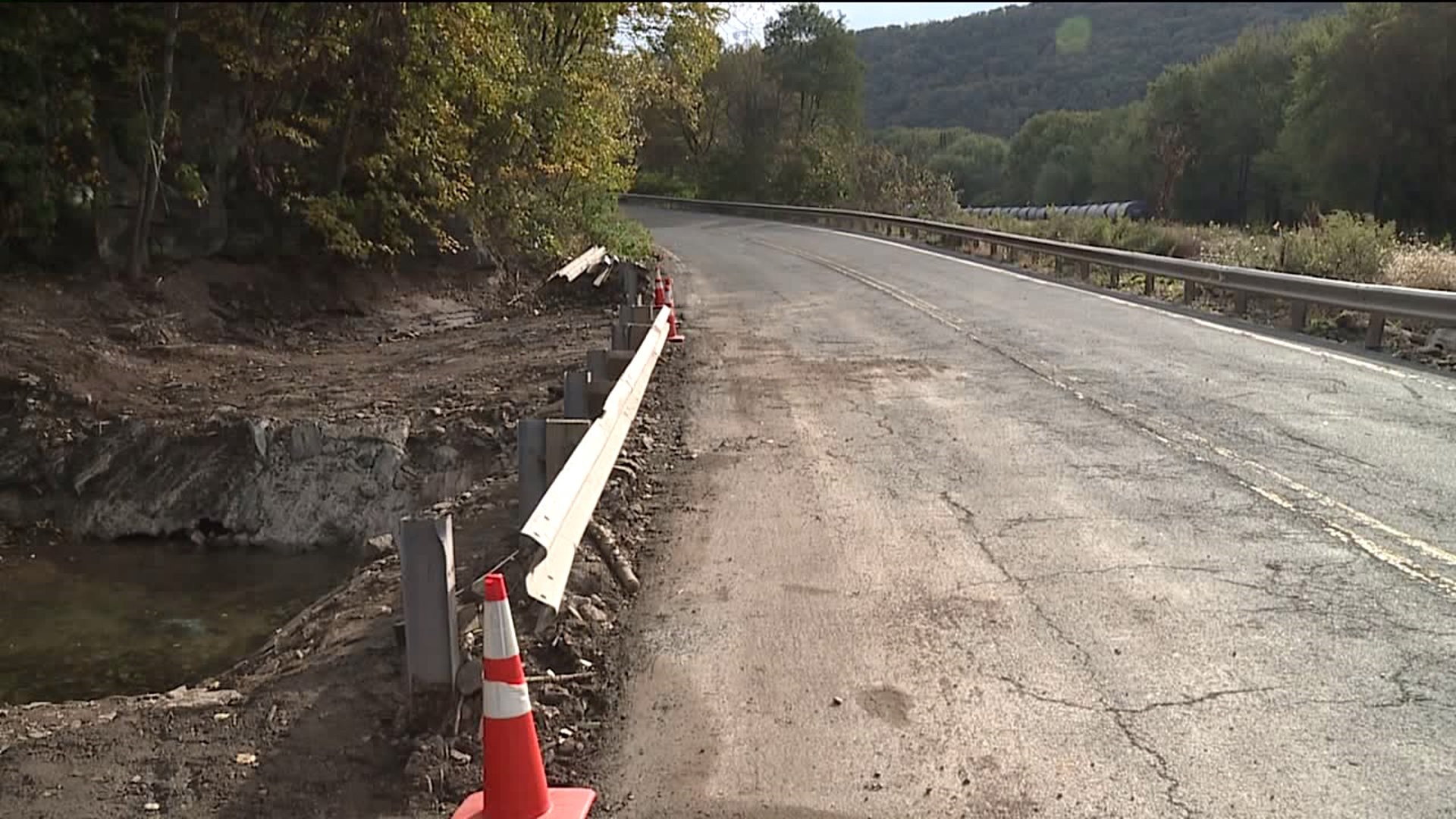 Coxton Road in Duryea Reopened After Repairs