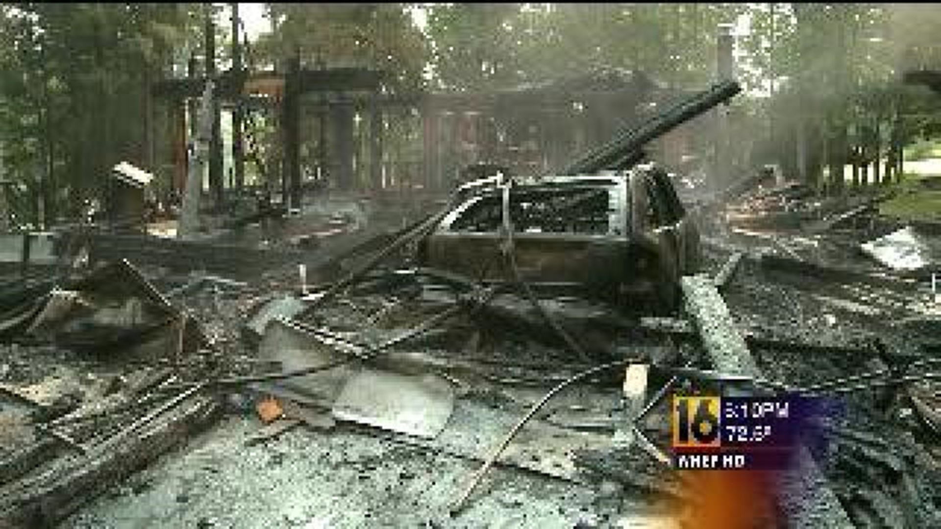 Investigating The Cause Of Schuylkill County House Fire
