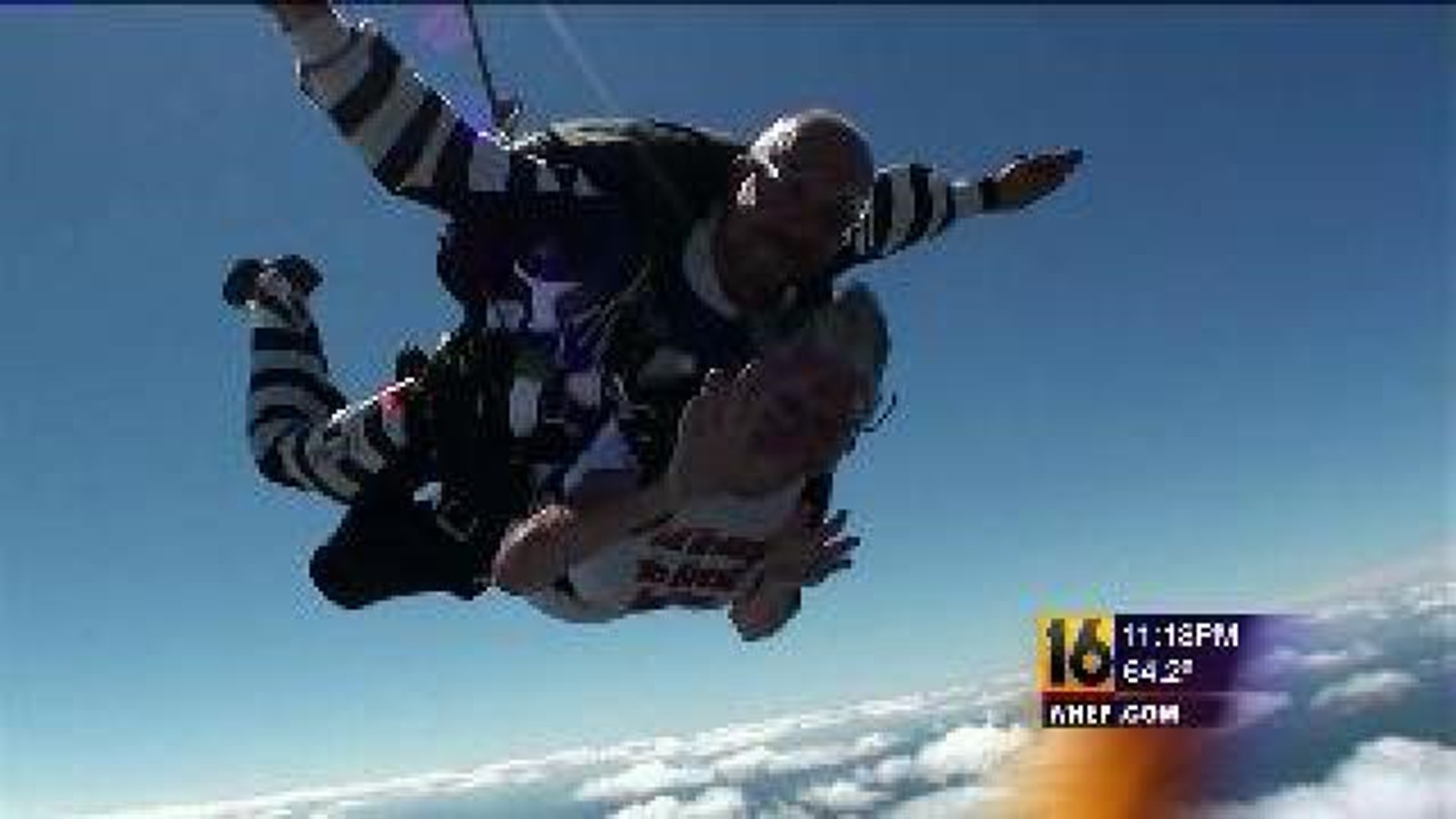 Eighty Eight Year Old Woman Jumps from Plane