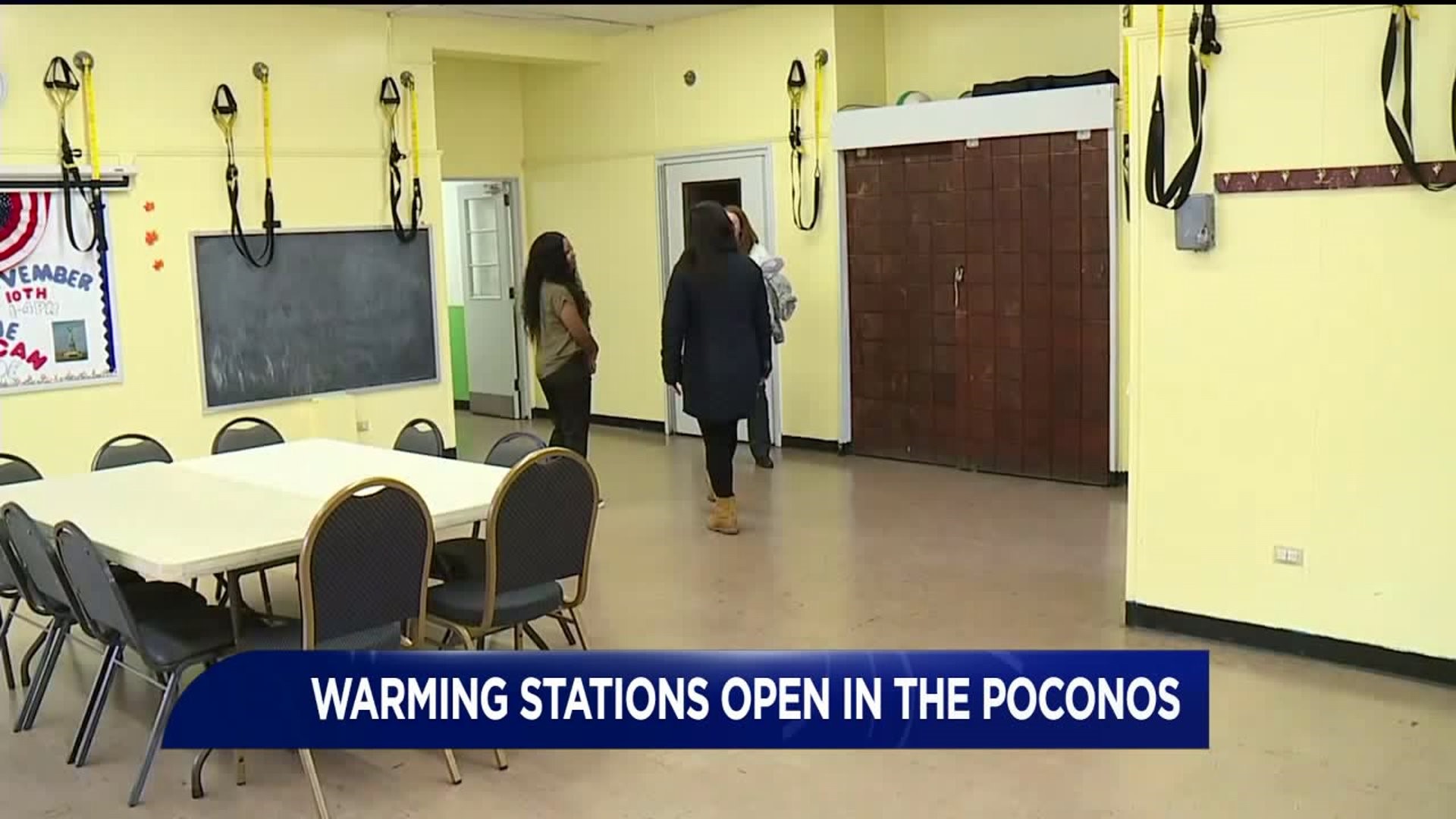 Warming Stations Open in the Poconos