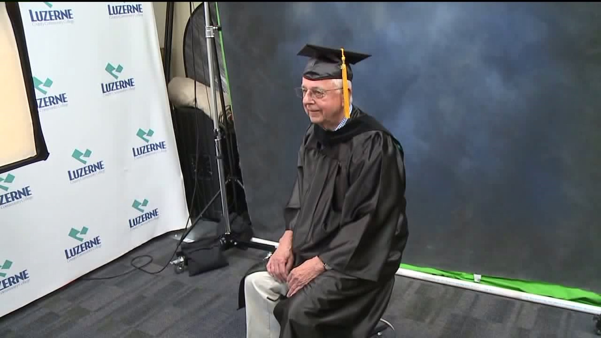 Oldest Graduate in LCCC`s History Set to Walk Across Graduation Stage