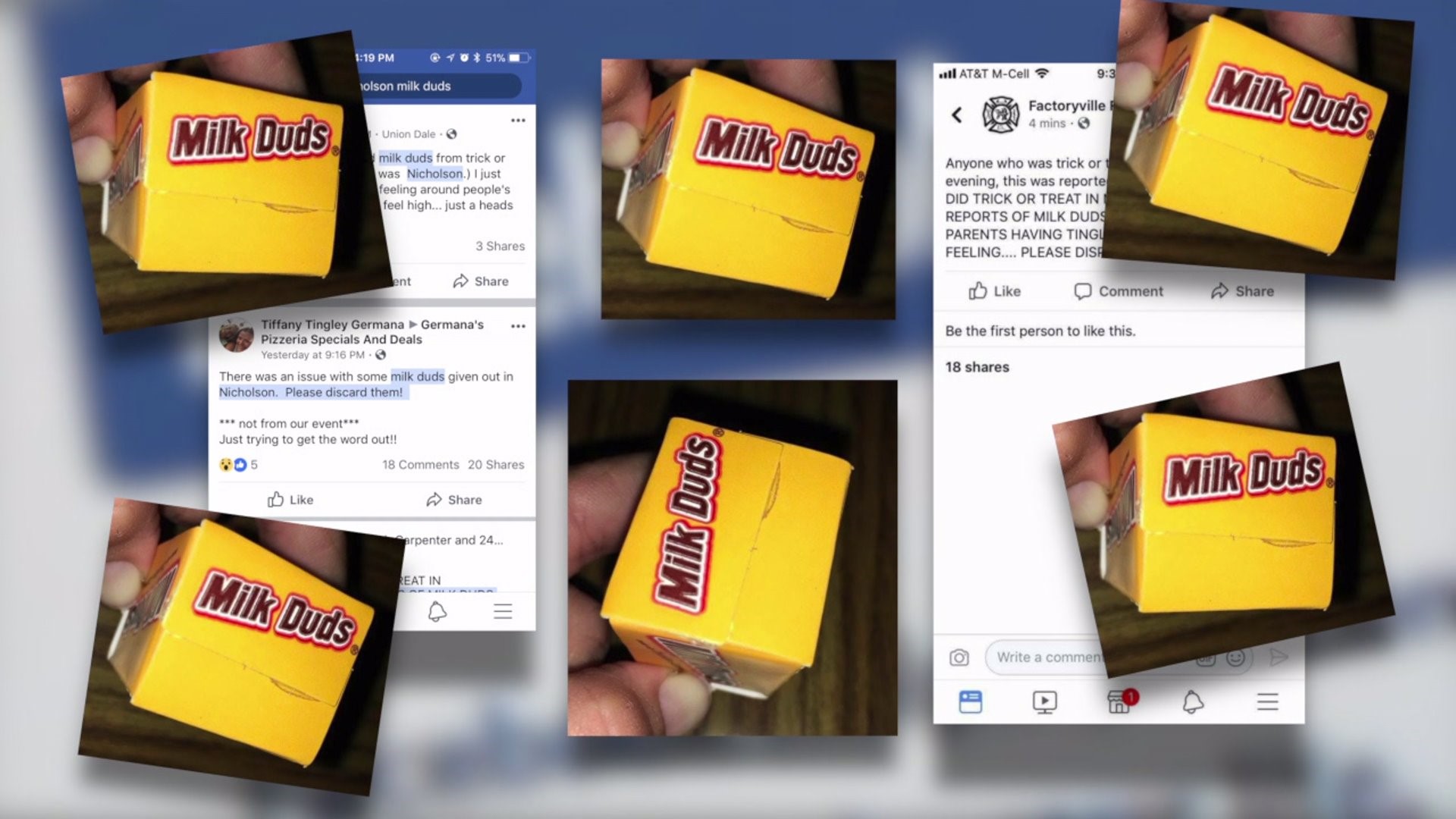 Tainted Candy Facebook Rumors Spread like Wildfire