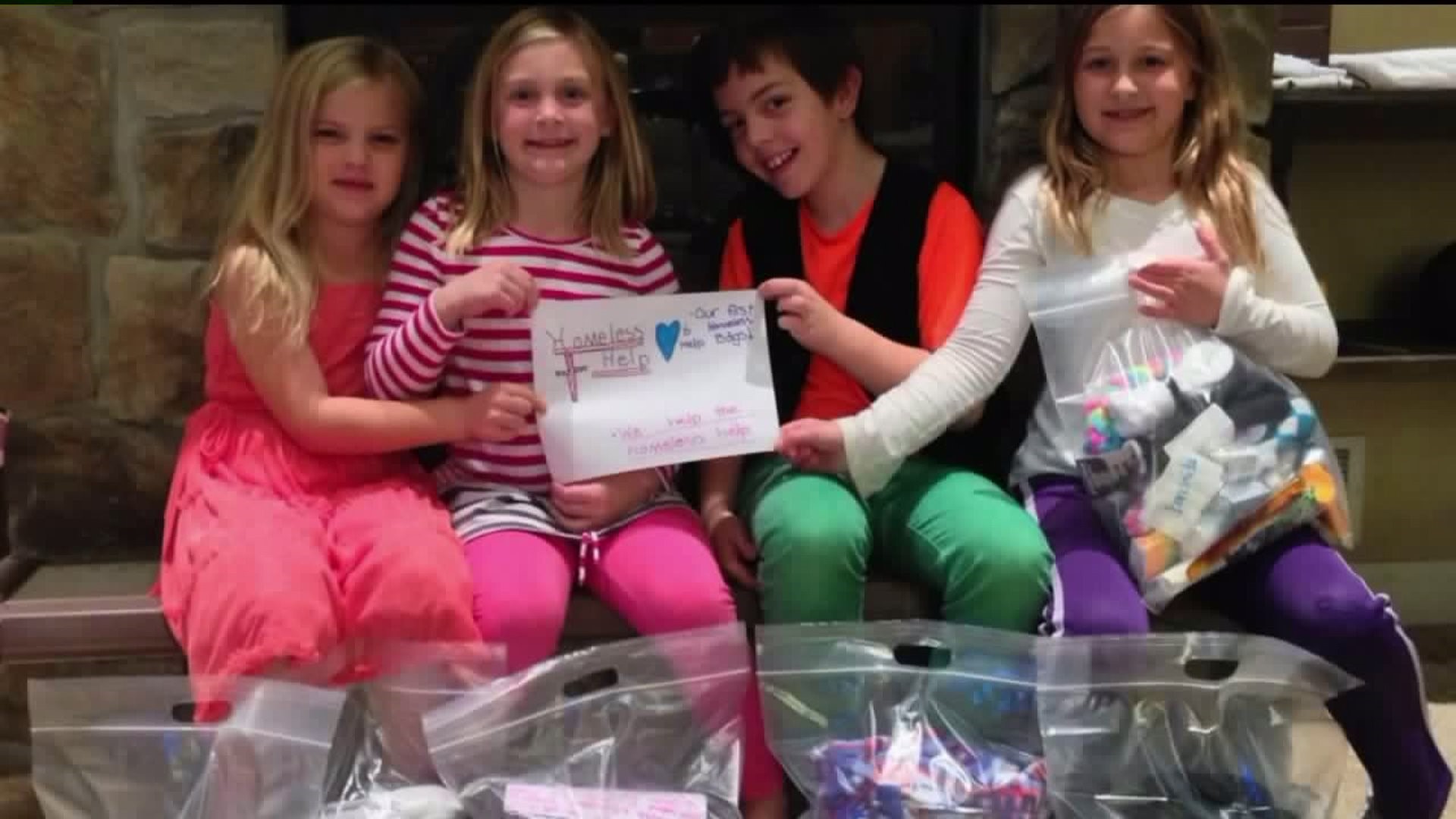 Group of Kids Help Homeless Through Their Own Nonprofit