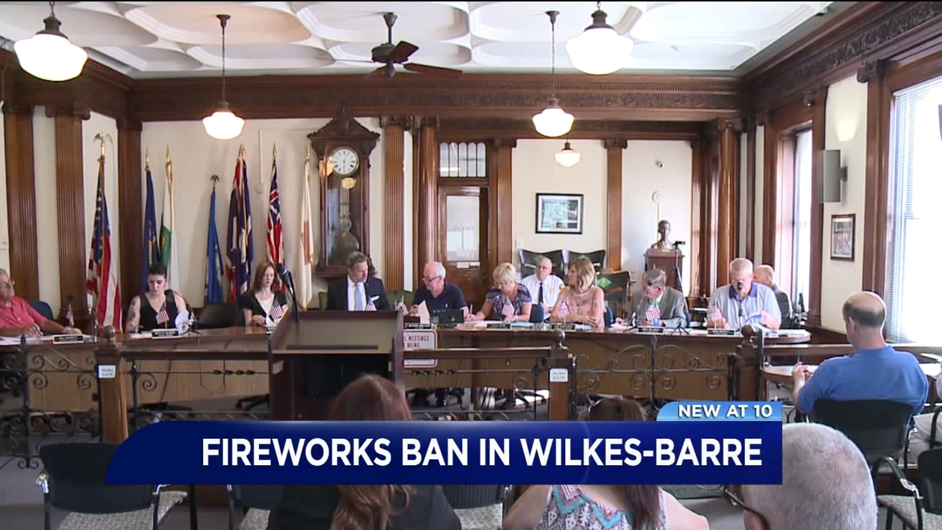 Fireworks Ban in Wilkes-Barre City