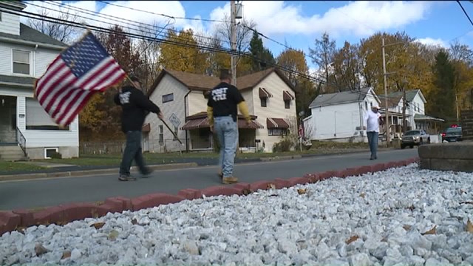 Veterans Walk to Honor Those Still Fighting