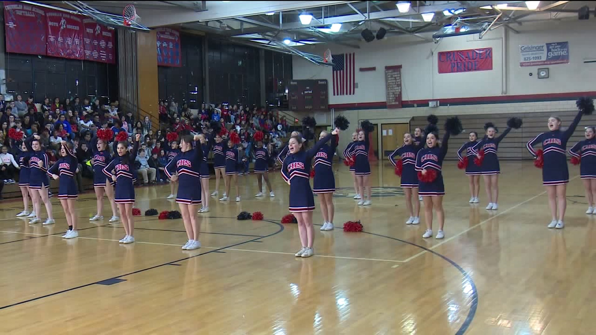 One Last Cheer at Coughlin High School