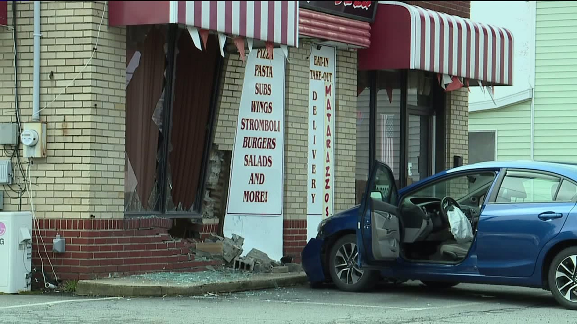Car Slams into Scranton Restaurant