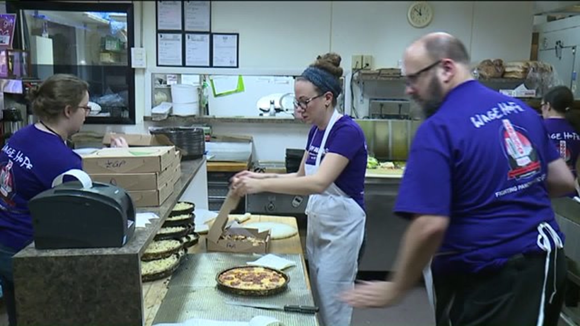 Pizza Lovers Help Fight Cancer