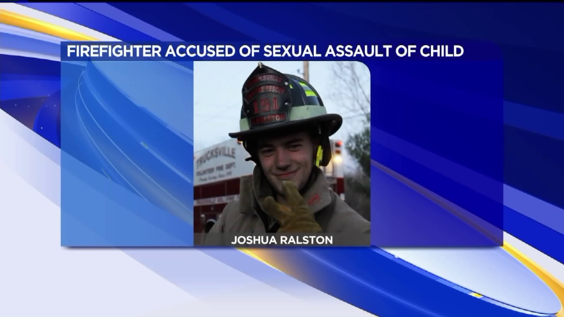 Firefighter Facing Underage Sex Charges