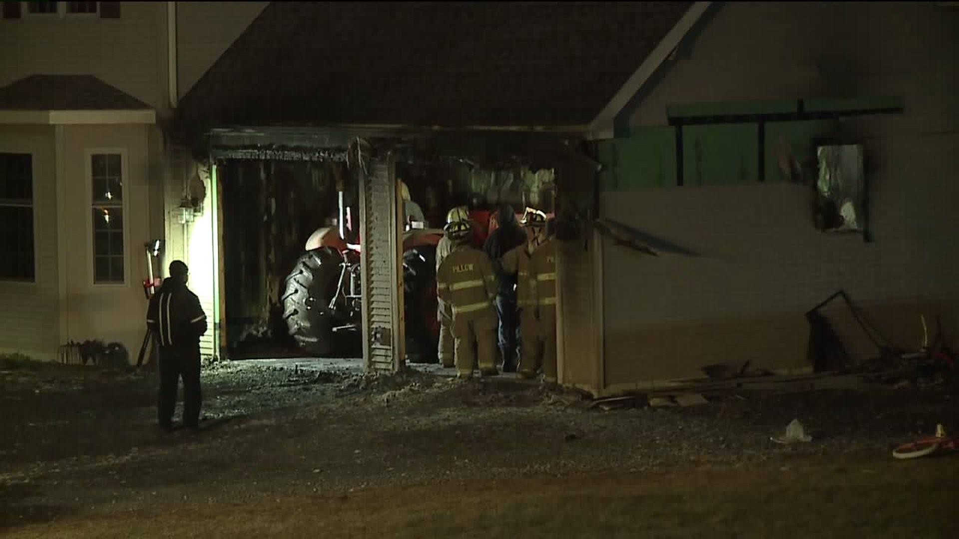 Fire Damages Home in Northumberland County