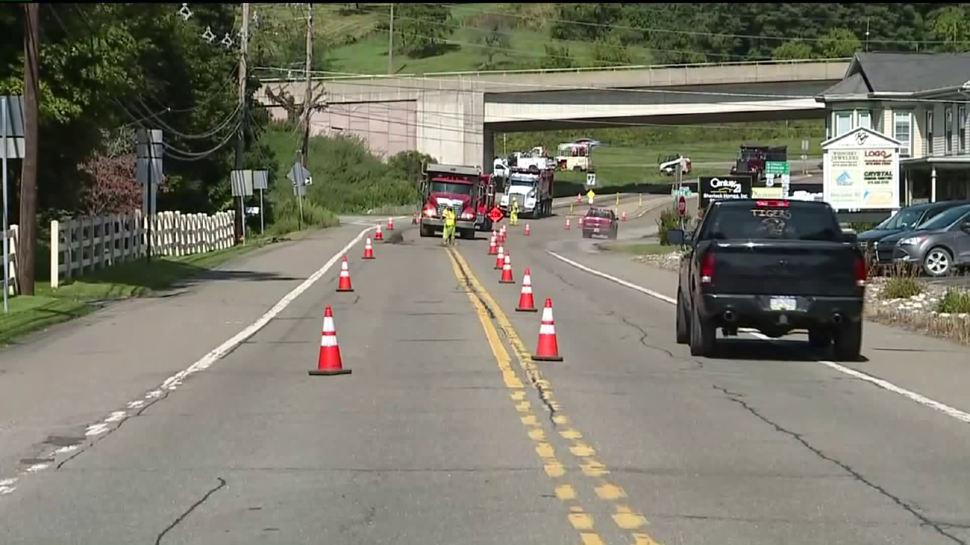 Paving Project Could Cause Delays in Tunkhannock