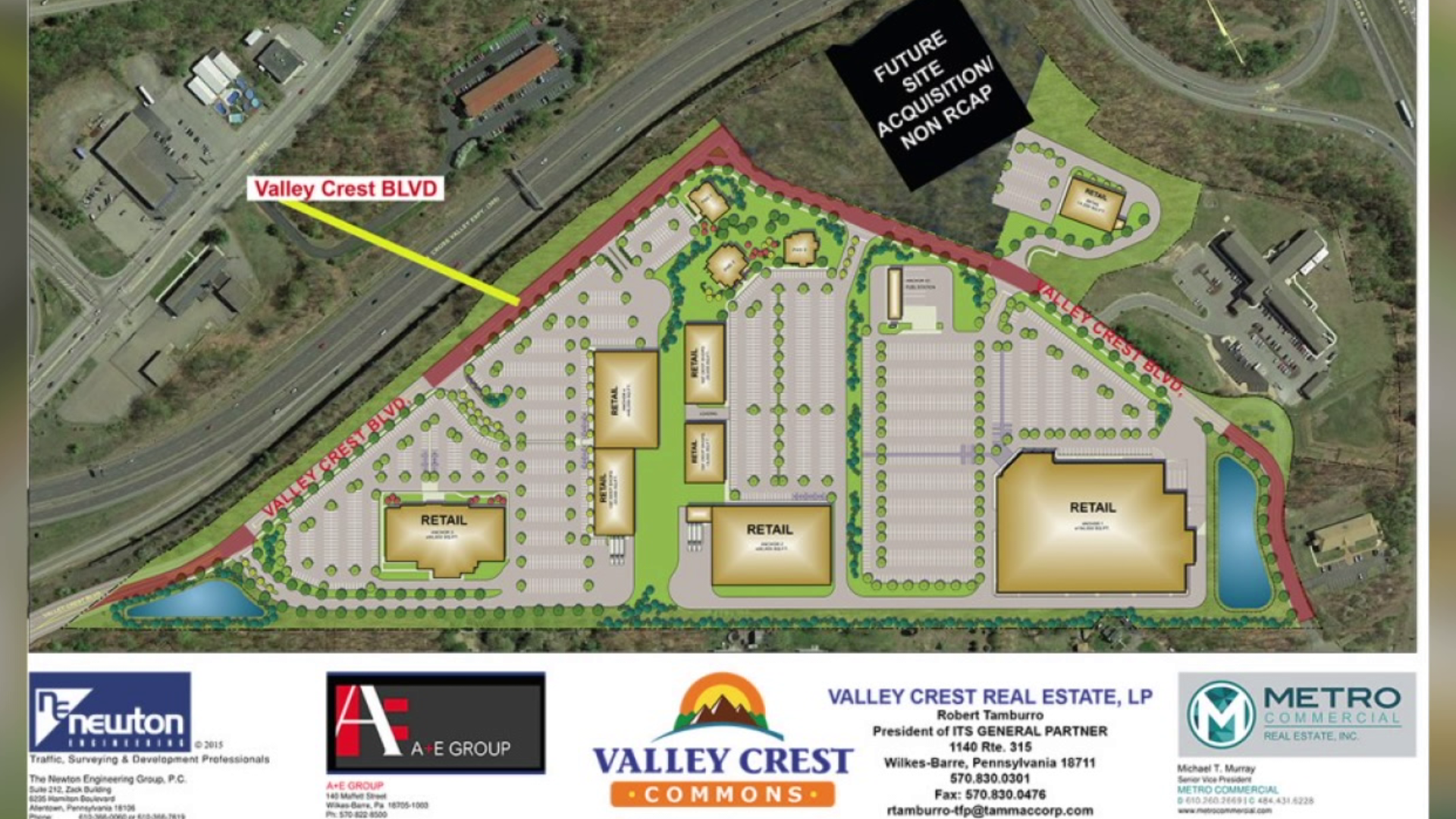 Construction near the Cross Valley Expressway will include a new business area in addition to reducing traffic congestion.