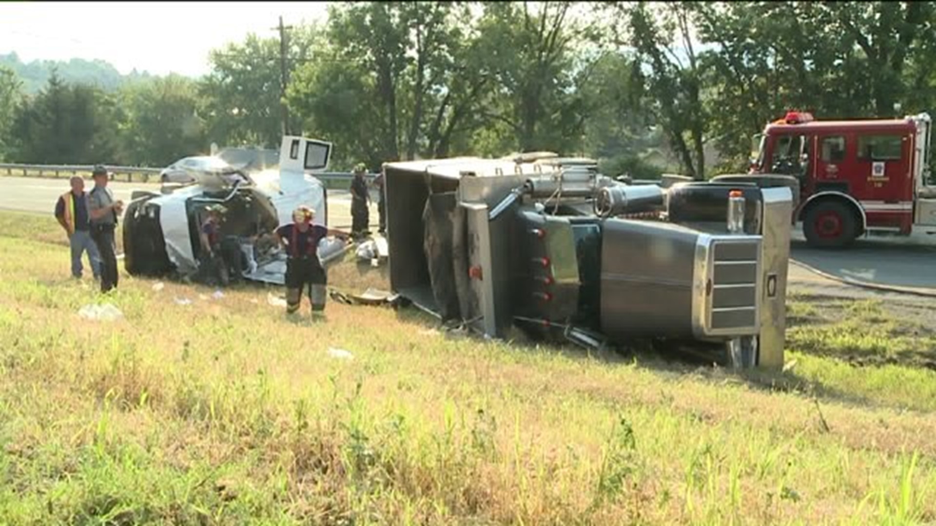 Wreck Slows Traffic on Interstate 81 | wnep.com