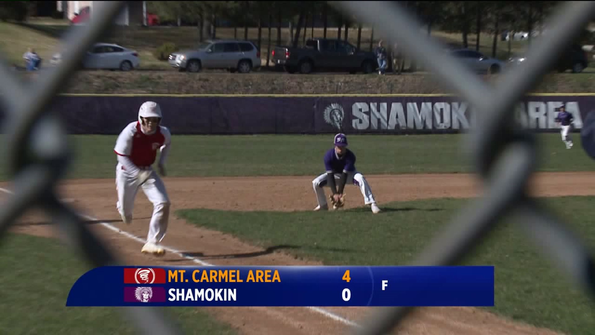Mt. Carmel Area vs Shamokin baseball