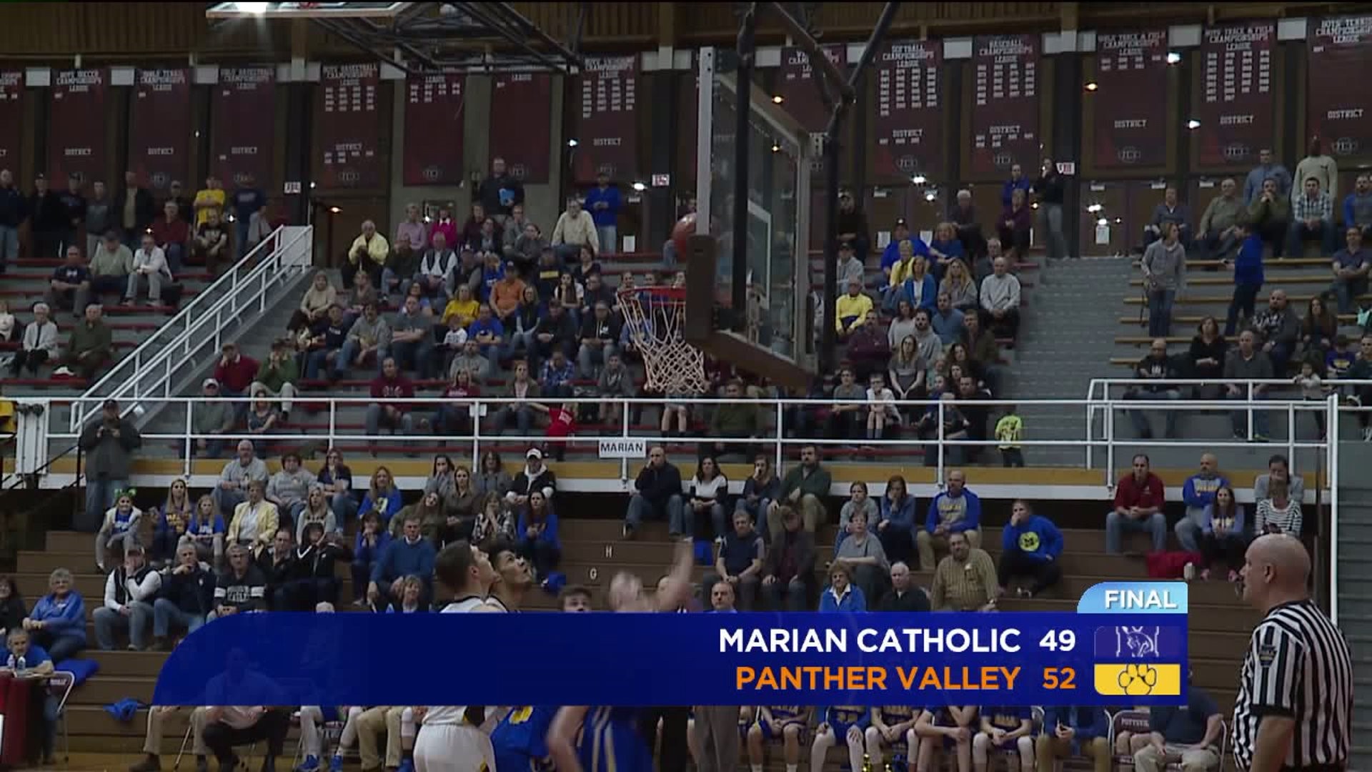 Marian Catholic vs Panther Valley basketball
