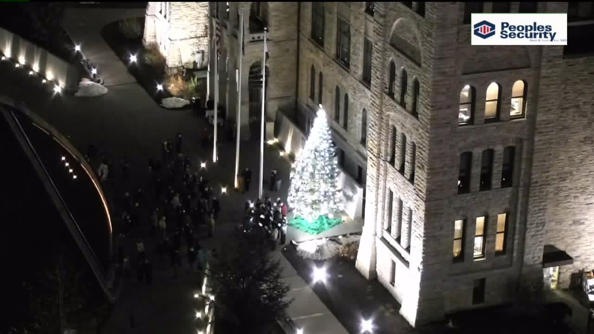 Annual Christmas Tree Lighting in Scranton