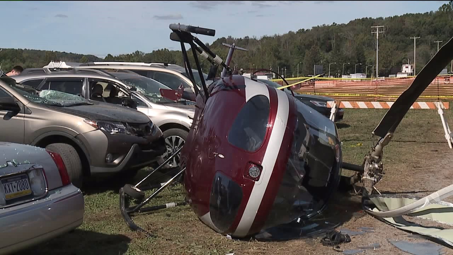 Helicopter Crash Injures Three, Leaves Big Mess