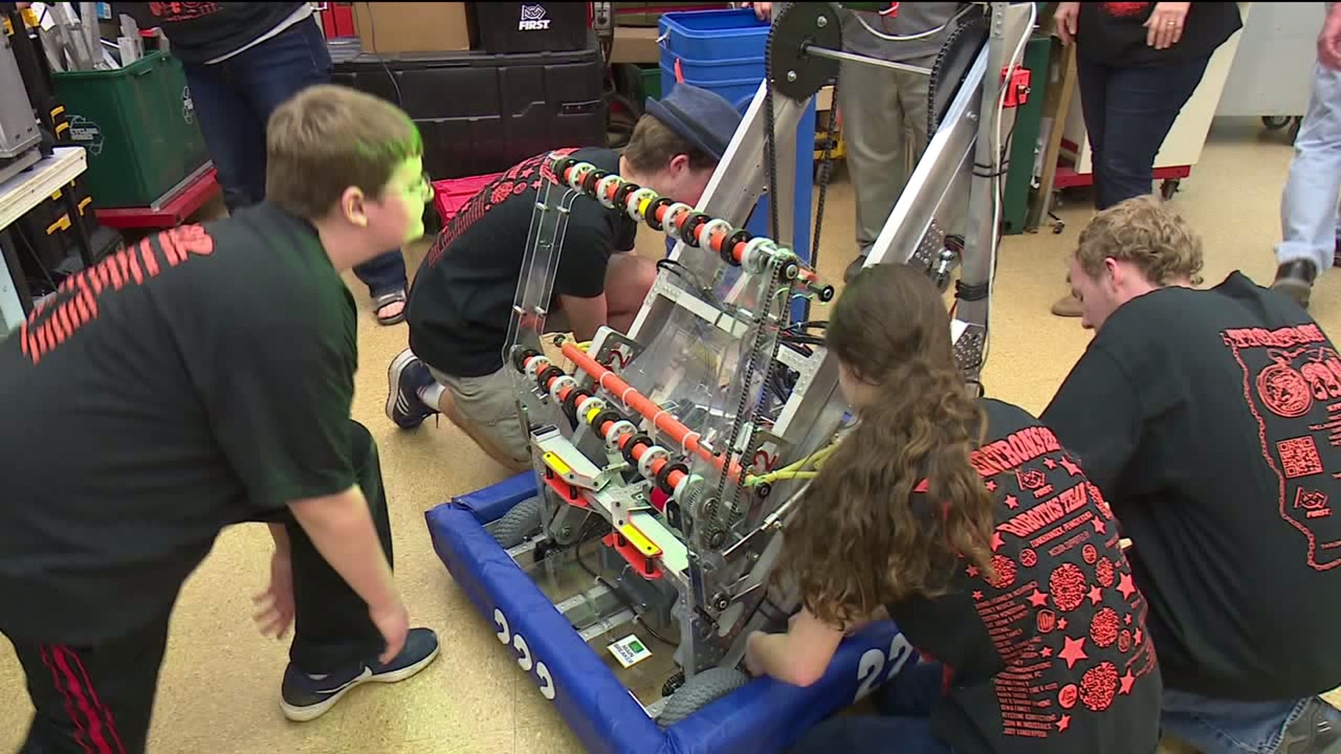 Tunkhannock Area Students Head to Robotics Competition